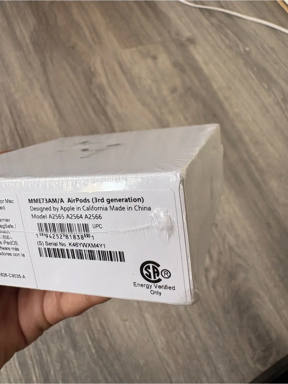 Apple AirPods 3rd generation Wireless Earbuds - True Wireless